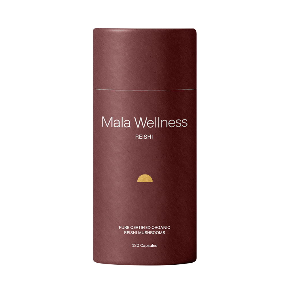 Reishi Organic Mushroom Powder and Capsules